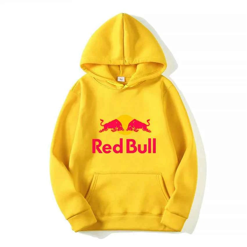 Red Bull Logo Racing Team Men Hoodie Spring Autumn Male Sweatshirt 2025 New Fashion Sport Couple Pullover Clothes Tops