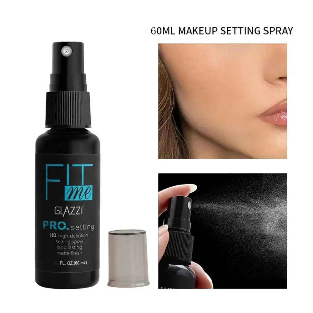 60ml Makeup Setting Spray Long Lasting Makeup Moisturizing Facial Liquid Matte Finish Setting Spray Oil Control Cosmetics