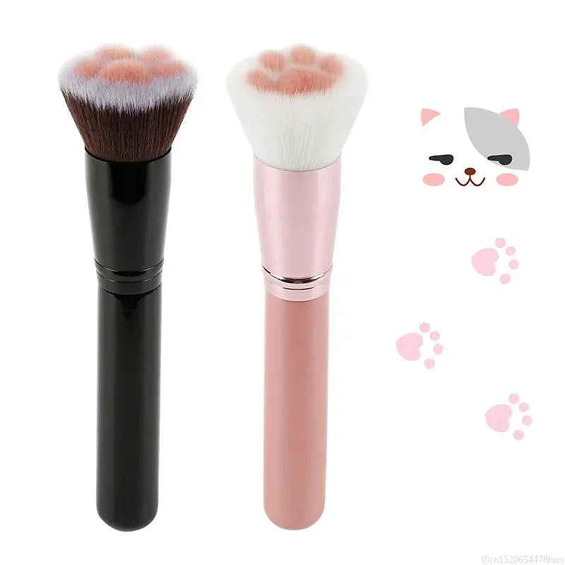 Dropship Cat Claw Shape Makeup Brushes Cute Powder Brush Cosmetics Foundation Powder Blush Eyeshadow Concealer Brush Beauty Tool