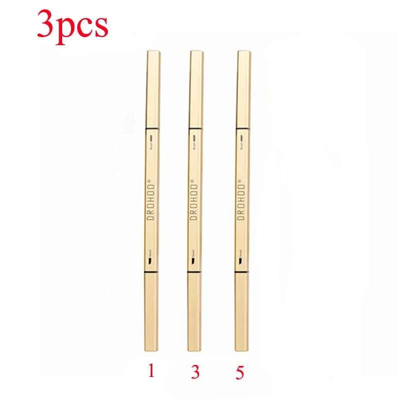 Double Head Eyebrow Pencil Long Lasting Waterproof 5 Colors Eye Brow Pen Tint Mascara Enhance Cosmetics Beauty Women Makeup