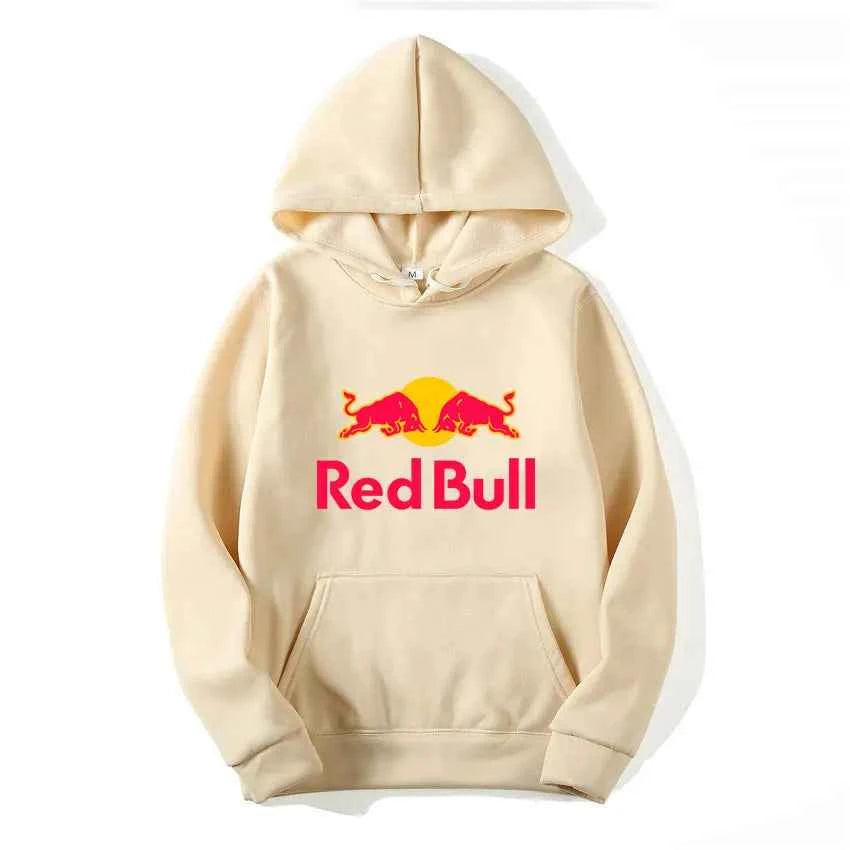 Red Bull Logo Racing Team Men Hoodie Spring Autumn Male Sweatshirt 2025 New Fashion Sport Couple Pullover Clothes Tops