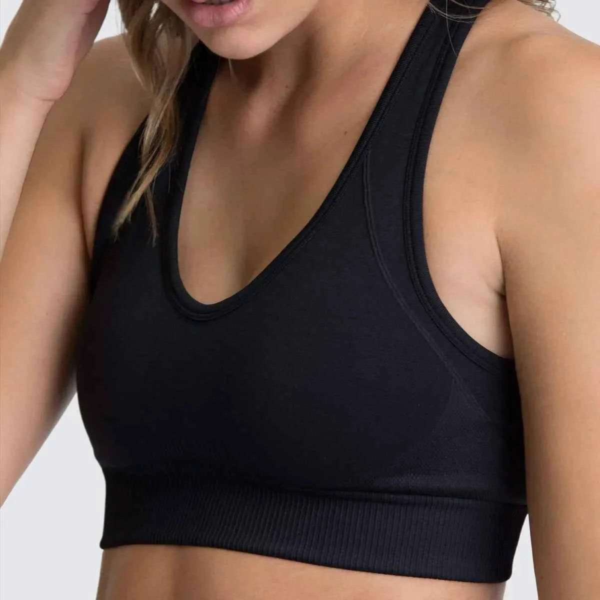 Ensemble de yoga seamless femme : top et leggings
