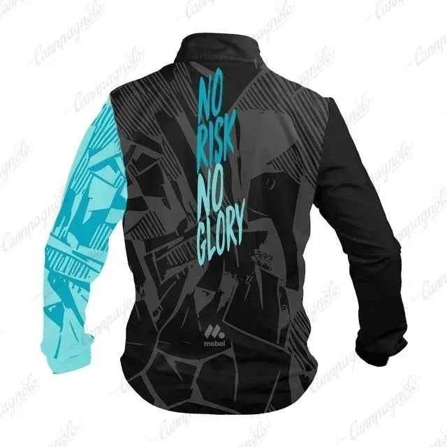 Candidates riding long -sleeved windproof and rainproof shirt men's jacket bike mtb uci jersey Sport Top cycling windproof vest
