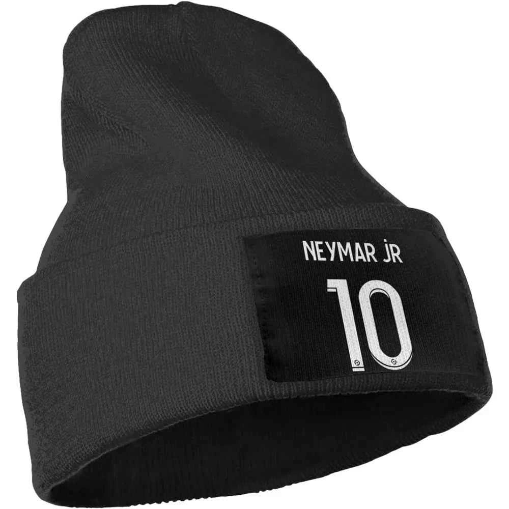 Paris PSG #10 Neymar 2021 Adult Knit Hats Casual Unisex Beanie Hat Cap,Balaclava,Half Balaclava