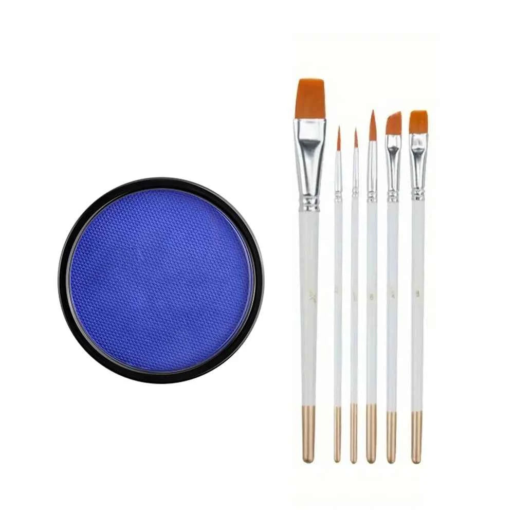 30G Water Monochromatic Face Body Painting Palette Halloween Festive Washable face and body paint Makeup Costume Body Partie