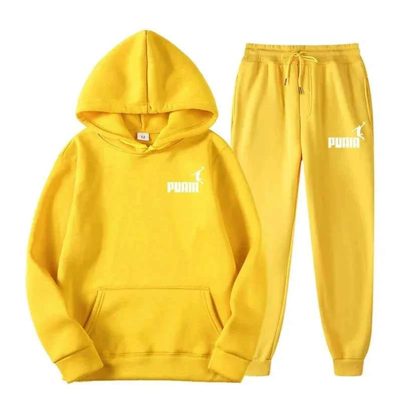 Fashion Men's Sweatshirt Hoody for Men Male Suit Spring 2024 Female Man Sets Women's Tracksuit Sportswear Hoodies + Sweatpants