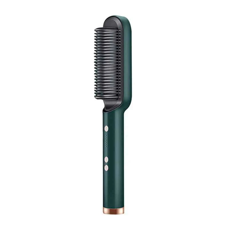 Brosse lissante électrique professionnelle avec chauffage rapide en céramique - Elegance_empire-shop