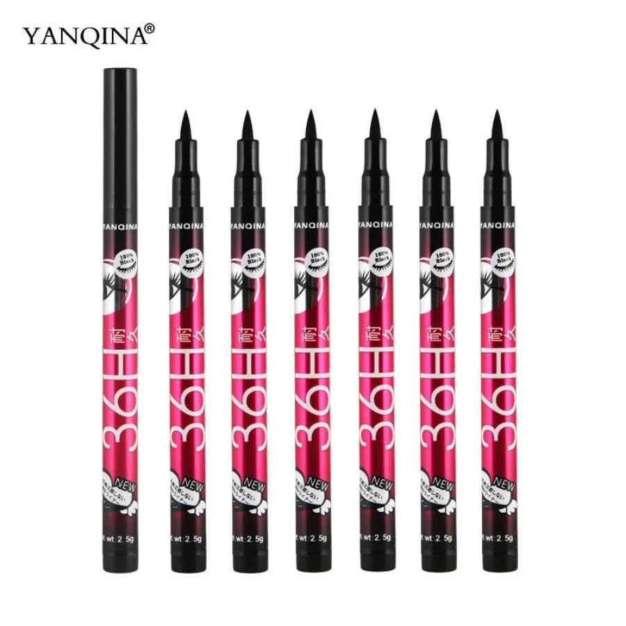 Black Eyeliner Pen Eyes Makeup Waterproof Liquid Eye Liner Pencil Make up Long-lasting Eyelid Drawing Cosmetics