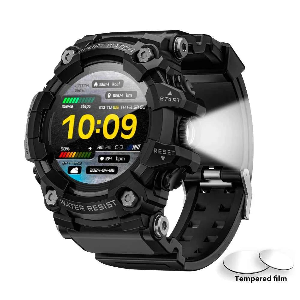 outdoor smartwatch 1.32 Inch HD Bluetooth Call Smart Watch Men Sports Fitness Tracker compass 300mAh Smartwatch For Android IOS