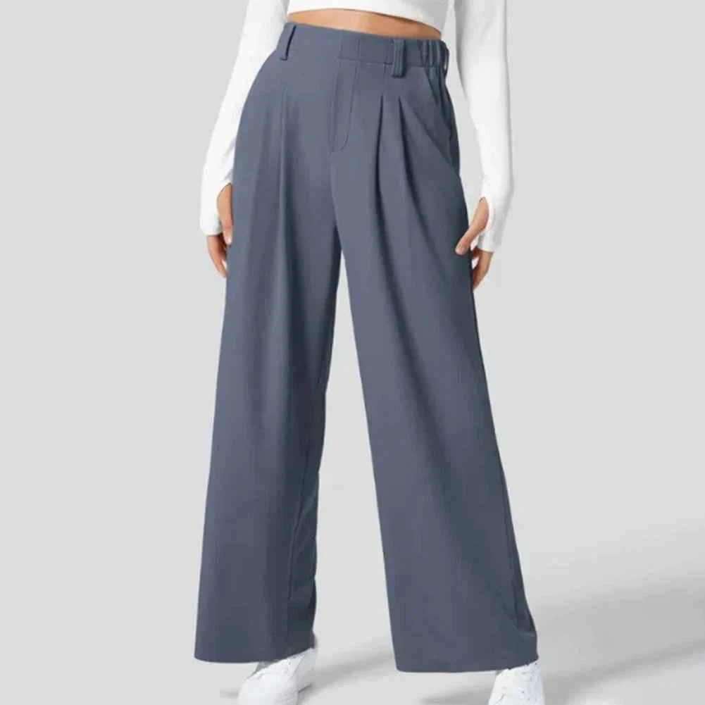 Pantalon Large Élégant Femme Bureau