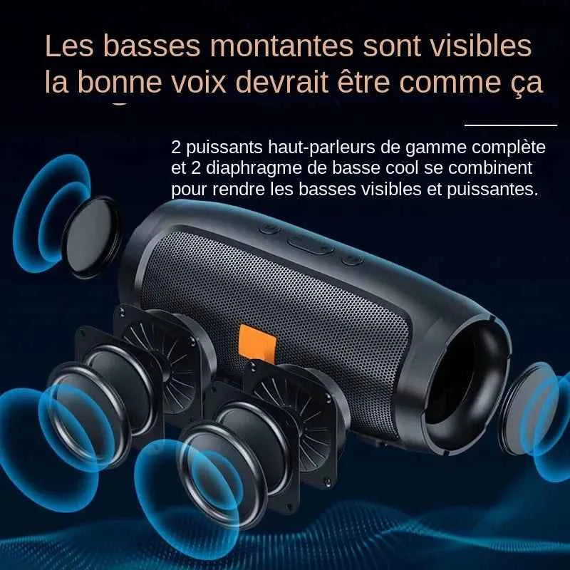 2025 NEW XIAOMI Portable Bluetooth Speaker Wireless High Fidelity Surround Sound Outdoor Waterproof Camping Party Loudspeaker