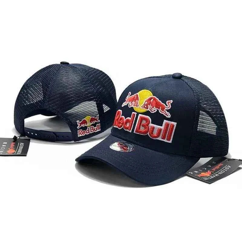 New 4 Colors Red Bull Baseball Hat Embroidered Red Bull Sun Hat High Quality Street Trendy Brand Sports Hat Rap Hip Hop Hat