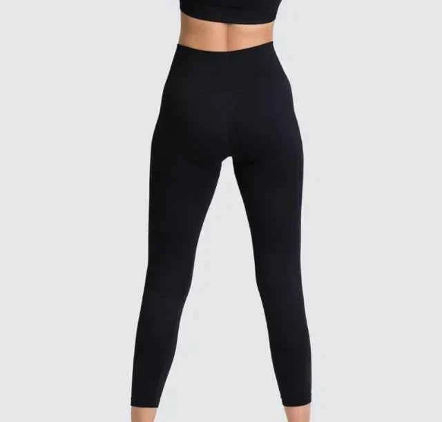 Ensemble de yoga seamless femme : top et leggings
