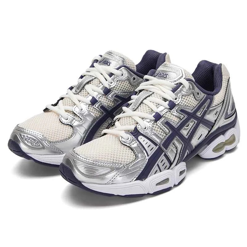 Asics Men's and Women's Shoes Gel-Nimbus 9 Sports Shoes Fitness Training Cushioning Wear-Resistant Lightweight Breathable Running Casual Shoes 1203A600-250