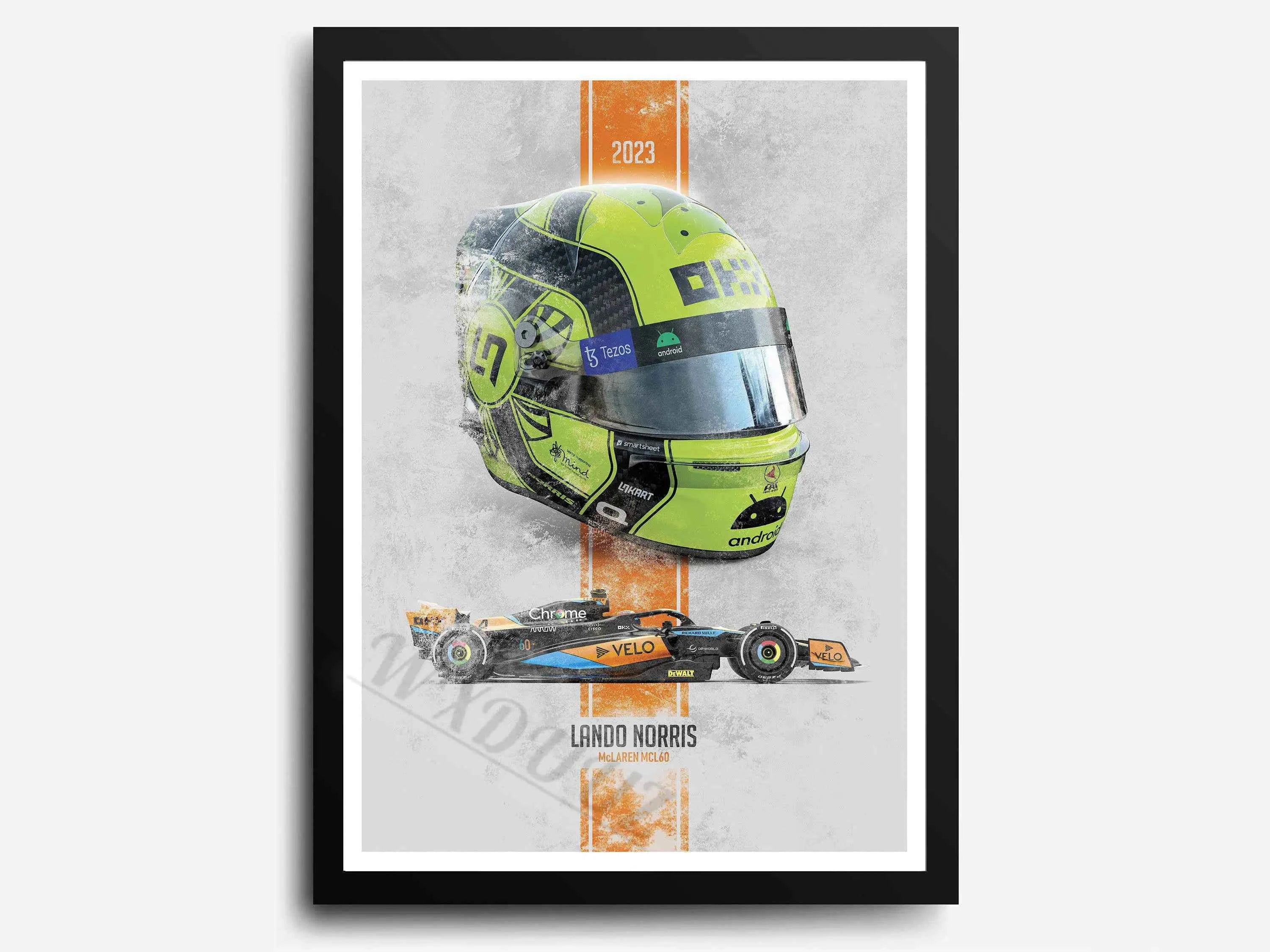 2023 Season Retro Formula 1 80S Car F1 Racing Team Print Posters Canvas Painting Wall Art Pictures For Living Room Home Decor