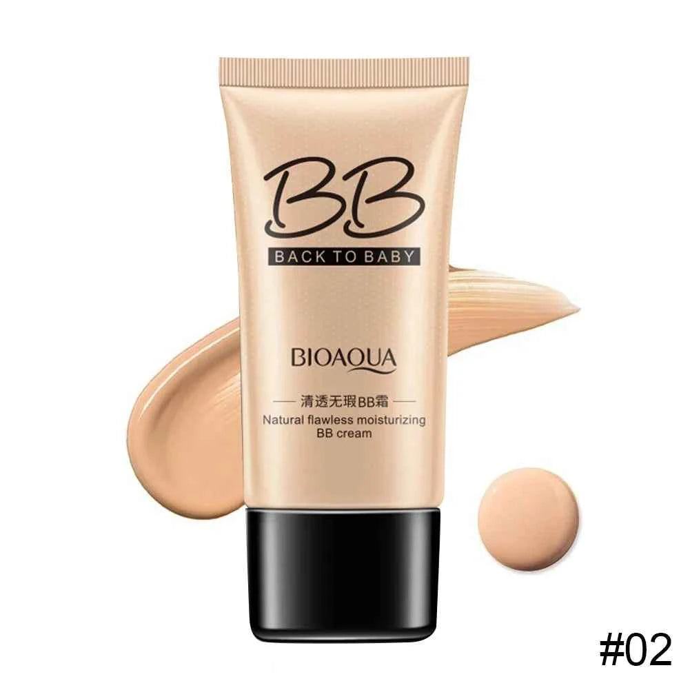 BIOAQUA Face Base Liquid Foundation Makeup Concealer Waterproof Brighten Whitening Long Lasting BB Cream Cosmetics