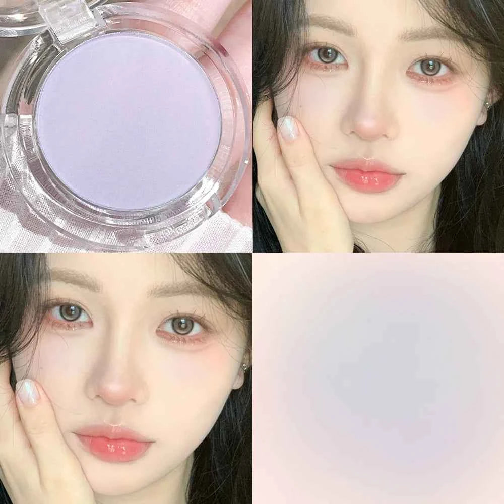 HISYI monochrome blush whitening matte cosmetics vitality girl nude makeup natural smudge monochrome blush plate
