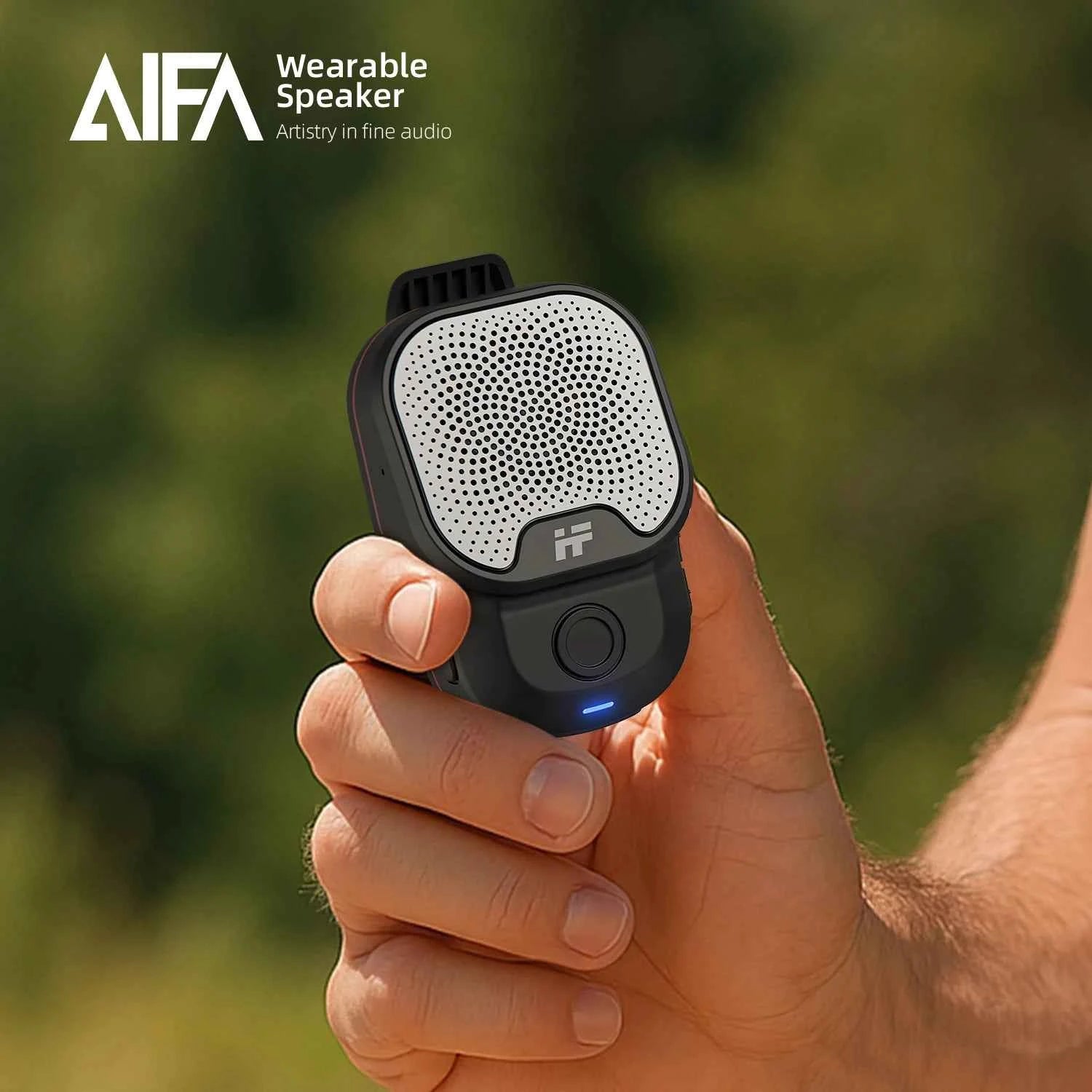 AIFA  Bluetooth Speaker High Quality  Mini Portable Powerful Wireless  Stereo Waterproof Outdoor Party Sports Bicycle Speaker