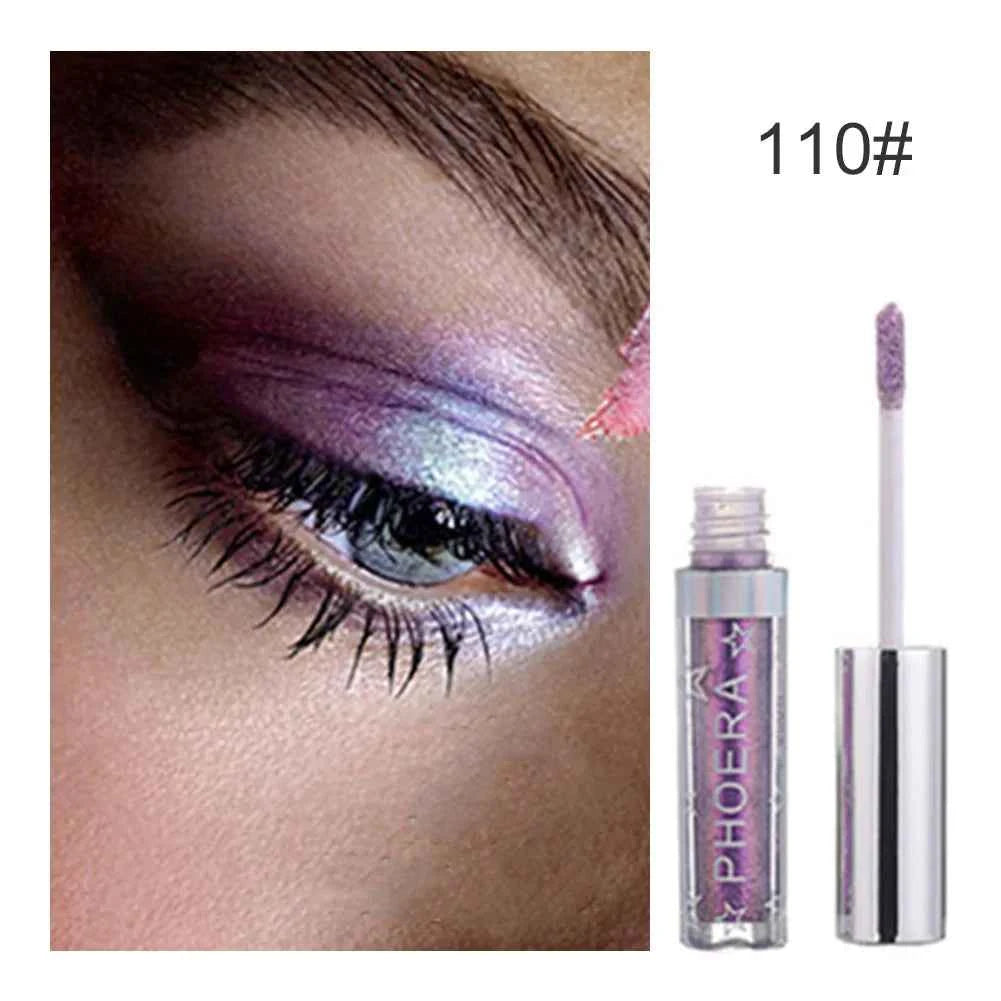 16 Colors Diamond Eyeshadow Liquid Glitter Eye Shadow Pearly Shimmer Eyeshadow Lasting Waterproof Eye Makeup Korean Cosmetics