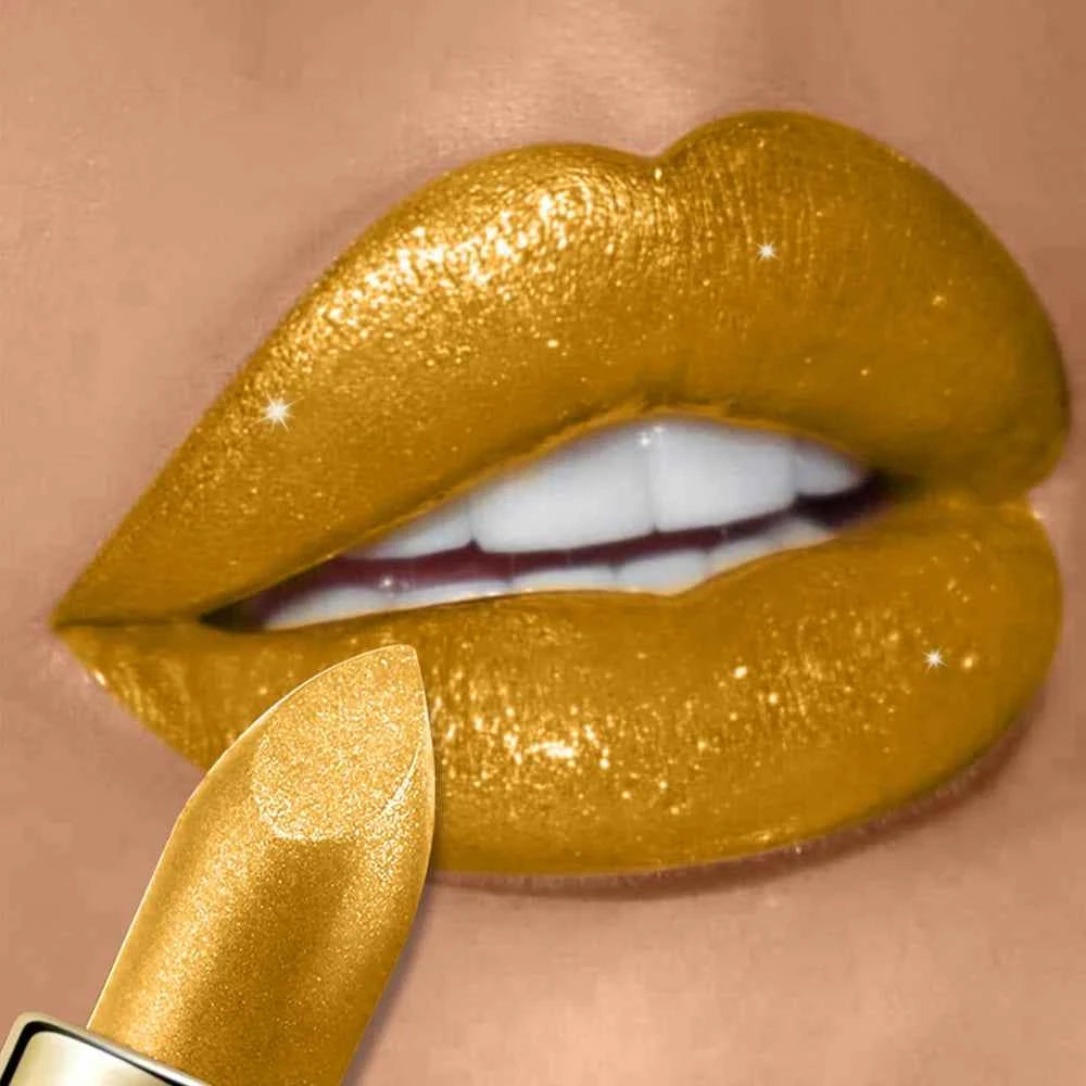Glitter Diamond Lipstick Shimmer Shiny Lip gloss Pearlescent Lip Tint Waterproof Long Lasting Lips Glaze Makeup Cosmetics