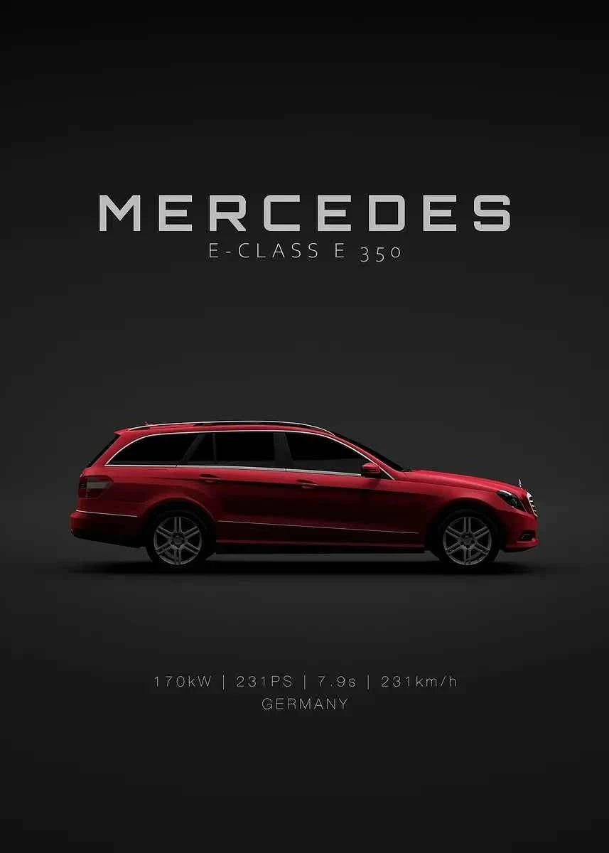 Black Famous Car M-Mercedes-B-Benz-AMG GT G 63 E 350 Poster Print Canvas Painting Home Living Room Wall Art Garage Club Decor