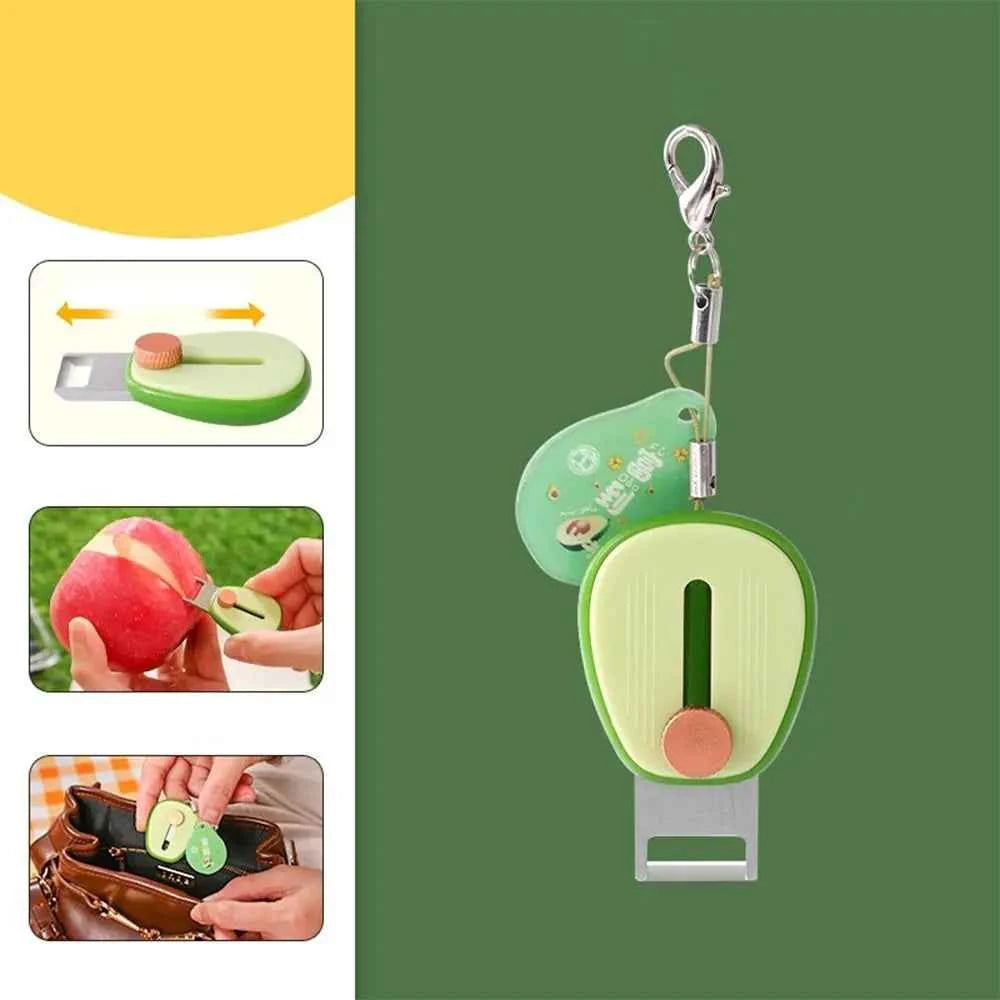 Peeling Tool Retractable Mini Peeler Multifunctional Portable Fruit Peeler Paring Durable Foldable Peeler