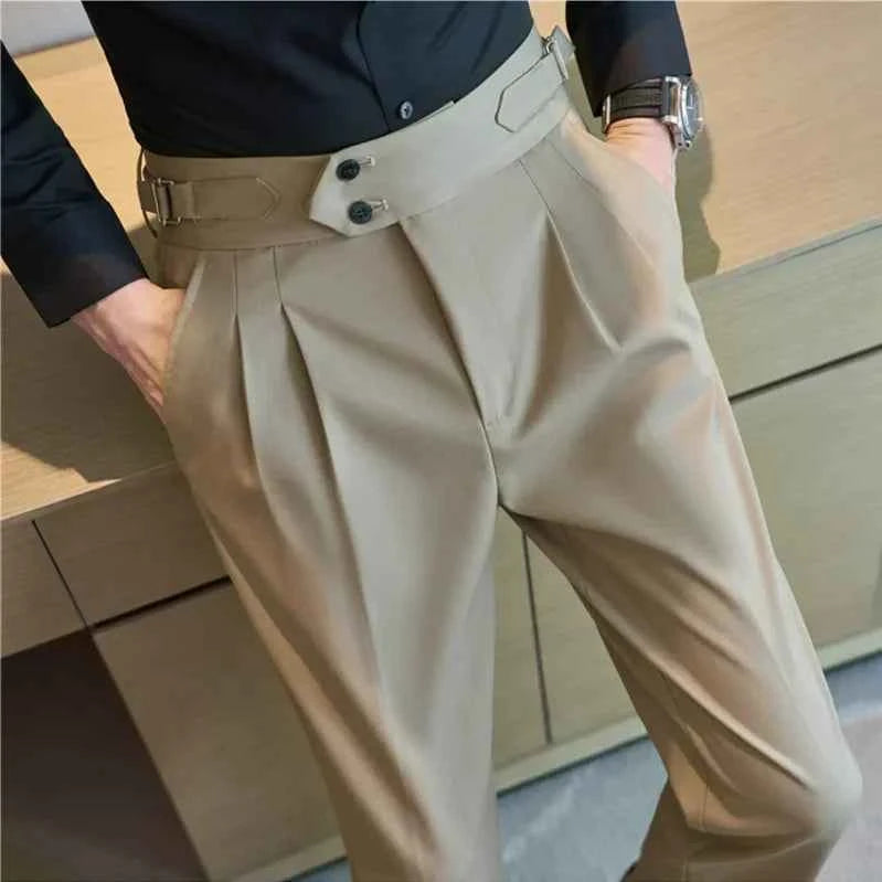 Pantalon élégant pour hommes Slim Fit