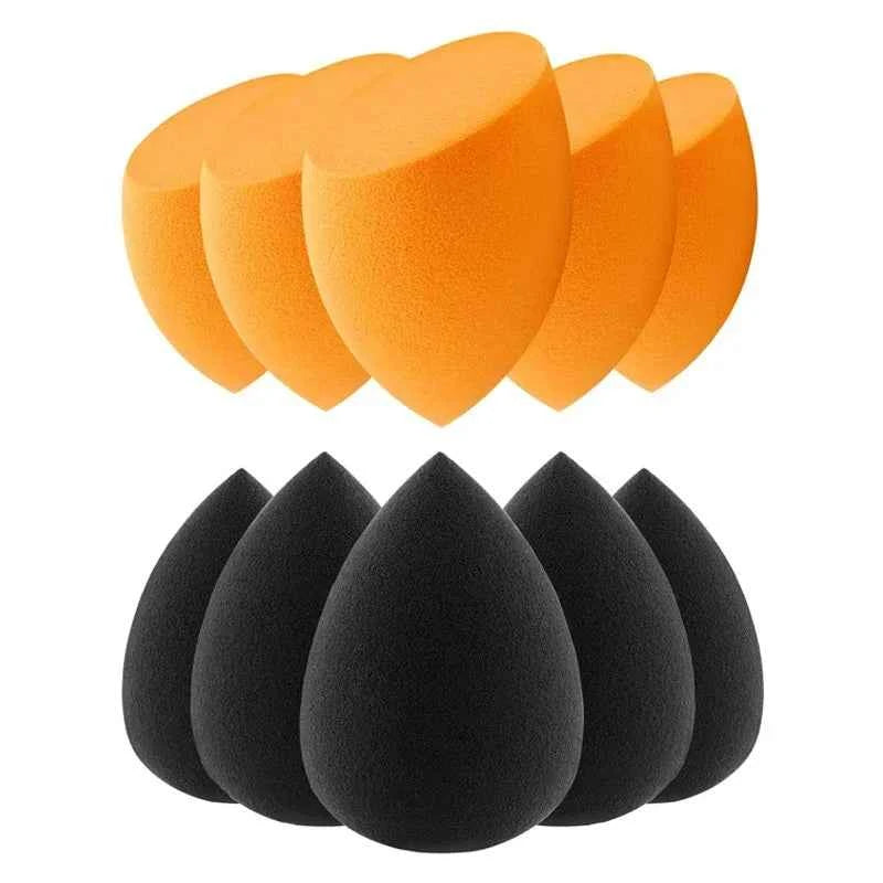 3/10PCS Makeup Sponge Blender Hydrophilic Non-latex Beauty Egg Wet and Dry Cosmetics Egg Smear Makeup Super Soft Puff Set Sponge