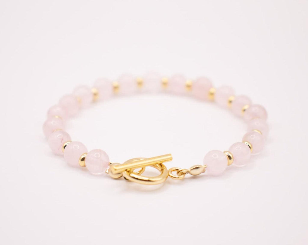 CIRCÉ | Bracelet Quartz rose plaqué Or 18 carats en acier inoxydable - Elegance_empire-shop