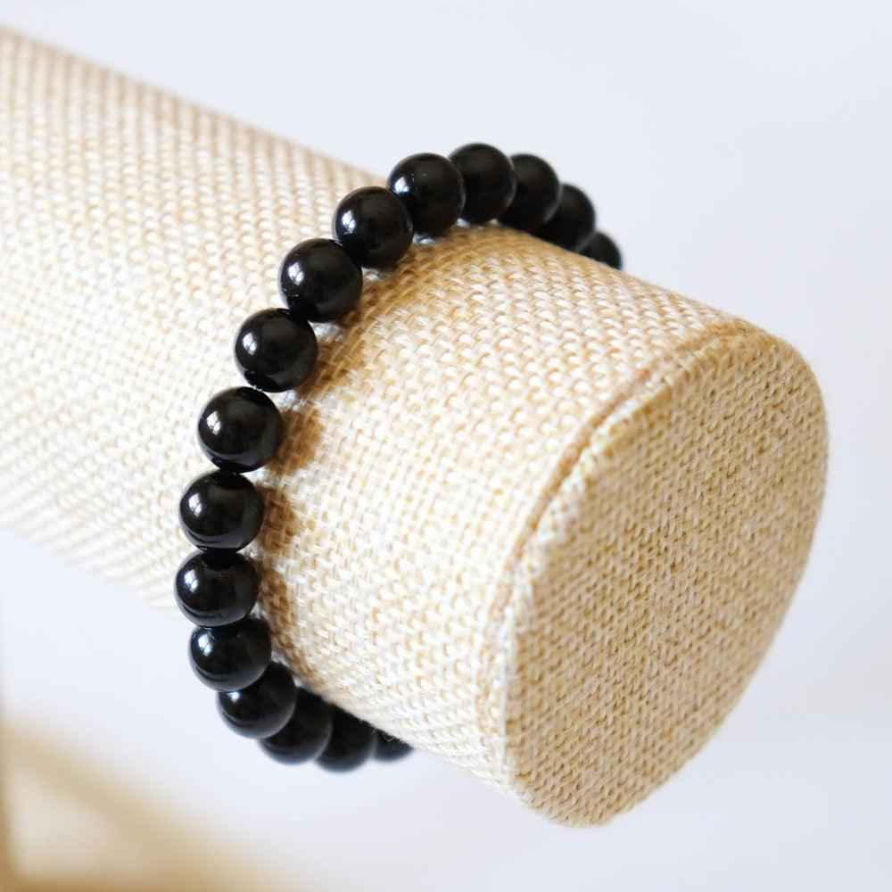 Bracelet Obsidienne Noire - Élégance et Protection pour le Bien-être - Elegance_empire-shop