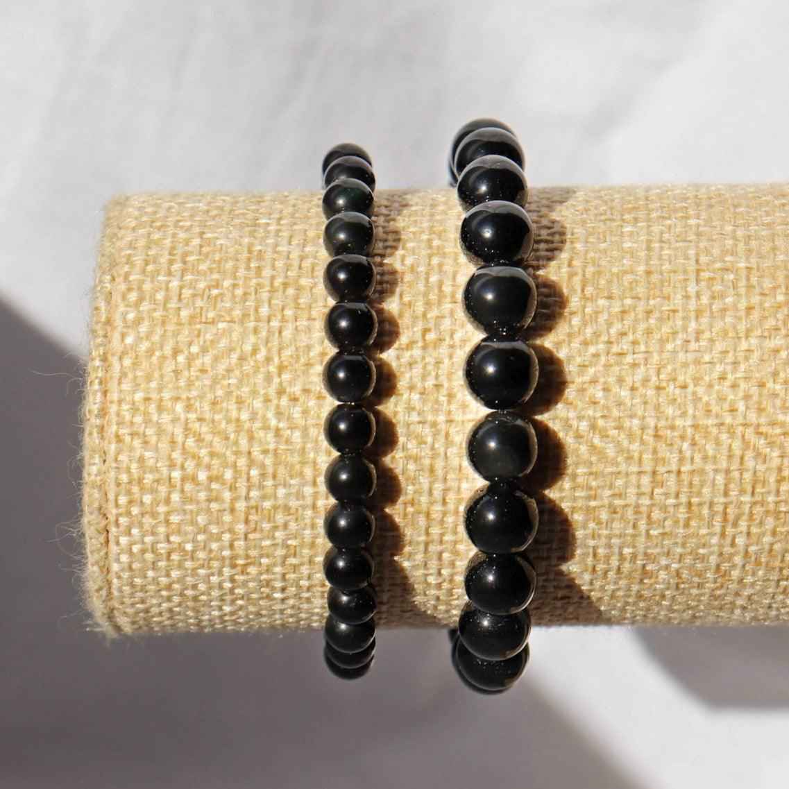 Bracelet Obsidienne Noire - Élégance et Protection pour le Bien-être - Elegance_empire-shop