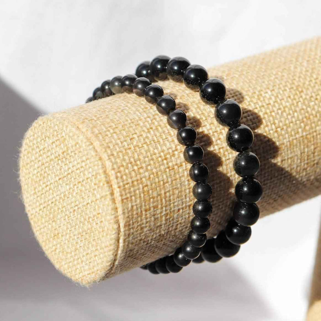 Bracelet Obsidienne Noire - Élégance et Protection pour le Bien-être - Elegance_empire-shop