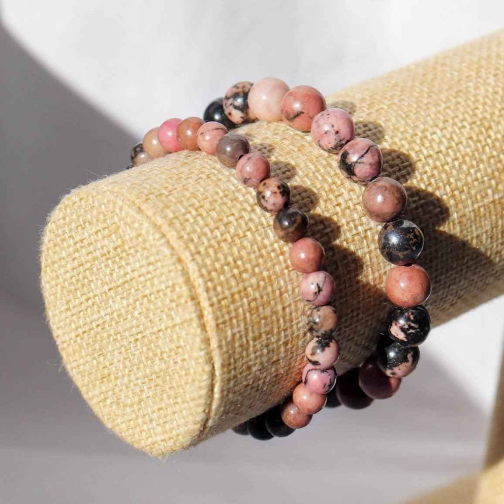 Bracelet en Rhodonite - Élégance et Bienfaits des Pierres Précieuses - Elegance_empire-shop