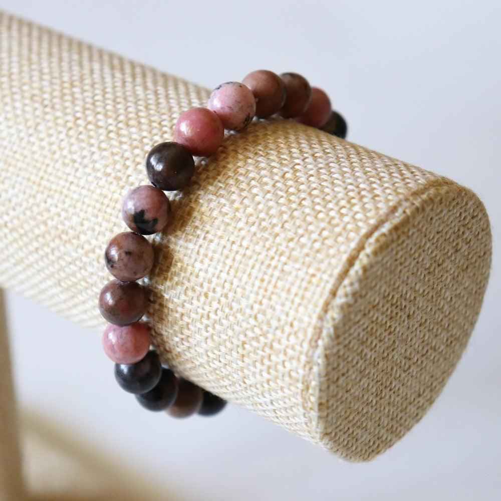 Bracelet en Rhodonite - Élégance et Bienfaits des Pierres Précieuses - Elegance_empire-shop