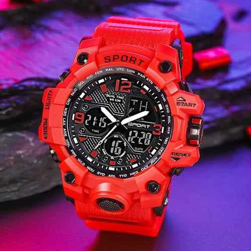 Montre Sportive Homme Lumineuse Étanche