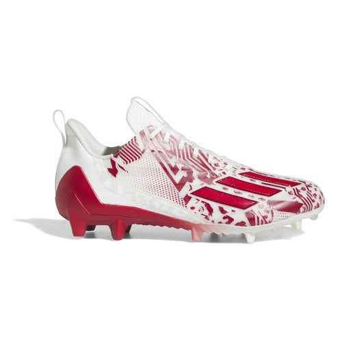 adidas Adizero 12.0 Mismatch Football Cleats Mens Red, White Sneakers Athletic S