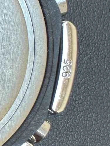 Montre Hip Hop Moissanite 925 Argent G Shock