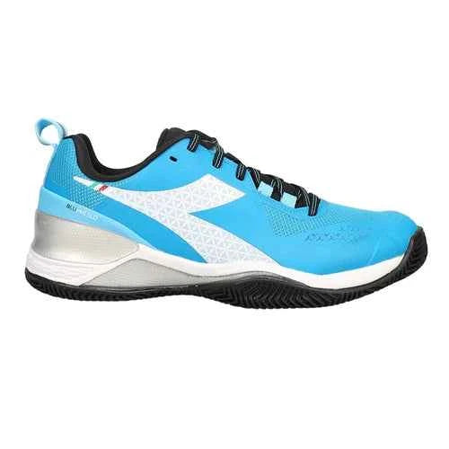 diadora Blushield Torneo Clay Tennis  Mens Blue Sneakers Athletic Shoes 178102-C