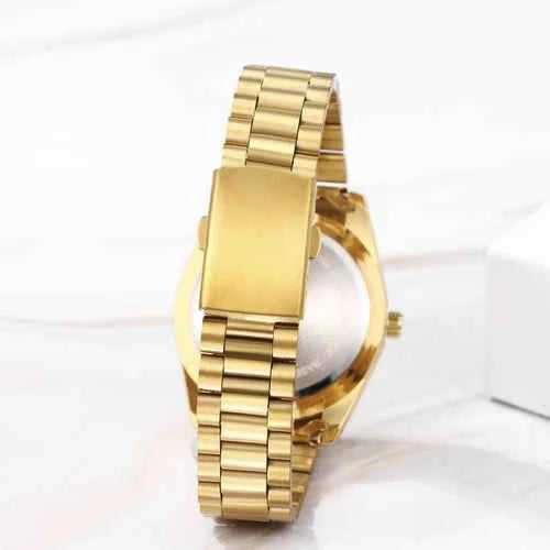 Montre Homme Étanche en Acier Inoxydable Avec Date