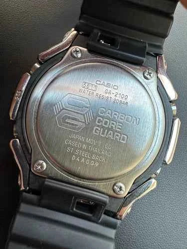 Montre Hip Hop Moissanite 925 Argent G Shock