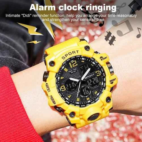 Montre Sportive Homme Lumineuse Étanche