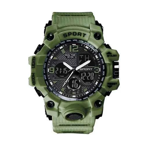Montre Sportive Homme Lumineuse Étanche